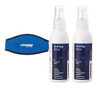 Cressi Sub S.p.A. Bande de néoprène pour Masque Bleu & Sub S.p.A. Spray antibuée Blanc 60 ML