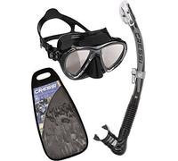 Cressi Sub S.P.A. Big Eyes & Alpha Set De Plongée Black/Mirrored Lenses