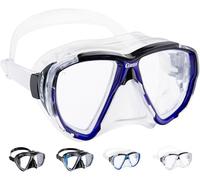 Cressi Nicht Anwendbar Big Eyes Masque de plongée Mixte, Bleu (Transparent/Bleu), Taille Unique