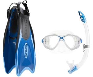 CRESSI Sub S.p.A. CA122635 Palau Marea Kit de randonnée Aquatique Bleu/Bleu Clair