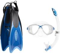 Cressi Sub S.p.A. CA122641 Palau Marea Kit de randonnée aquatique Bleu/Bleu Clair