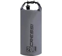 Cressi Sub S.p.A. Dry Bag Sac étanche imperméable Mixte Adulte, Gris(Gris/Standard), 20 Lt