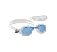 Cressi sub s.p.a. flash lunette de natation clear azure azure lenses G