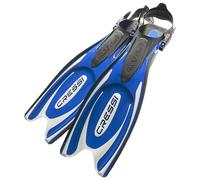 Cressi Sub S.p.A. Frog Plus Palme réglables Bleu/Argent M/L