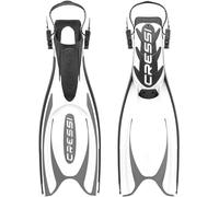Cressi Sub S.p.A. Frog Plus Palme réglables Noir/Blanc S/M