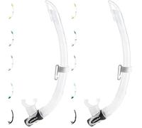 Cressi Sub S.p.A. Gamma Tuba Transparent (Lot de 2)