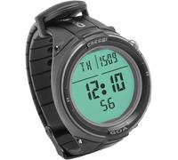 Cressi Ordinateur de plongée et horloge Goa Noir/Gris Taille unique, unisexe