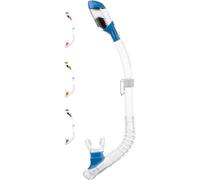 Cressi Tuba pour enfant Mini Dry Transparent/Bleu