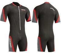 Cressi Playa Combinaisons Homme, Noir/Rouge, L/4