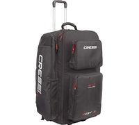 Cressi Sub S.p.A. Moby 5 Sac pour Palmes de plongée Mixte Adulte, Noir/Logo Rouge, 115 L
