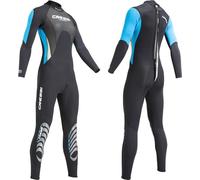 Cressi Sub S.p.A. Morea All-in-One Combinaisons Femme Noir FR : S (Taille Fabricant : S/2)