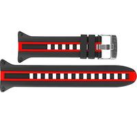 Cressi Sub S.p.A. Newton Bracelet de Rechange Mixte Adulte, Noir/Rouge
