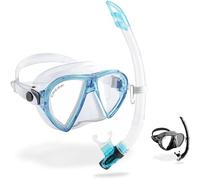 Cressi Sub S.p.A. Ocean Vip Set de plongée Clear/Aquamarine