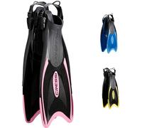 Cressi Sub S.p.A. Palau Palme de Snorkeling Noir/Rose XXS/XS (32/35)