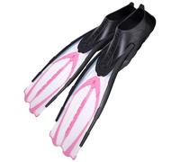 Cressi Sub S.p.A. Pluma Palme de snorkeling Transparent/Rose 33/34