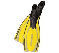 Cressi Palmes Reaction Pro chaussantes Jaune/Argent 44/45