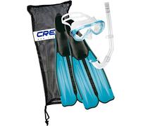 Cressi Sub S.p.A. Rondinella Bag Set de snorkeling Aquamarine 31/32