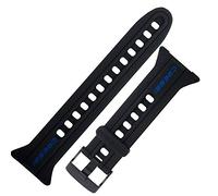 Cressi Strap for Goa Bracelet de Rechange d'origine pour Ordinateur de Plongée Mixte Adulte, Noir/Bleu, Uni