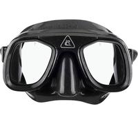 Cressi Superocchio Masque de Plongée Low Volume Double Verre pour Apnée Freediving Snorkeling Masque Silicone Compact Grand Champ de Vision Adulte Unisexe