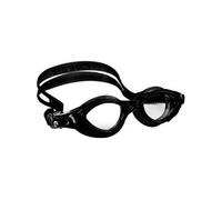 Cressi Lunettes de natation Fox – Verres transparents – Noir