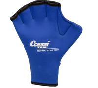 Cressi Swim Gloves Gants Palmés Mixte Adulte, Bleu, Taille L