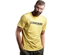 Cressi T-Shirt, Man, Jaune Noir, XXL