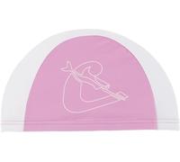 CRESSI Tago Swim Cap Spandex Junior Bonnet de Natation Unisex-Youth, Rose/Blanc, Taille Unique