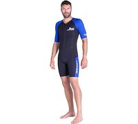 Cressi Tiburon Man Shorty Wetsuit 3mm - Combinaison de Plongée Courte Hommes pour la Plongée avec Tuba, la Natation et les Sports Aquatiques, Néoprène Ultra-Extensible
