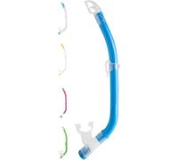 Cressi Top Snorkel Tuba de Plongée/Natation Mixte, Bleu, Uni