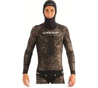 Cressi Tracina Jacket Wetsuit - Peche Veste en Néoprène en fendu Microporeux Supersoft