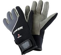 Cressi Tropical Gloves 2mm Gants de plongée Unisex-Adult, Noir/Gris, XXL