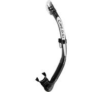 Cressi Tuba de plongée Alpha Ultra Dry Mixte Noir/Blanc