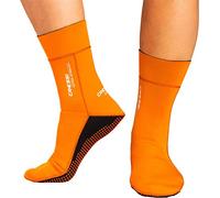 Cressi Ultra Stretch Neoprene Socks 1.5mm - Escarpines Neopreno Ultrastretch, Unisex-Adult Mandarina , M
