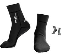 Cressi Ultra Stretch Neoprene Socks 1.5mm - Escarpines Neopreno Ultrastretch, Unisex-Adult Negro , S