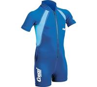 Cressi Baby 1.5 Mm Junior Short Sleeve Shorty Bleu 5-6 Years Enfants