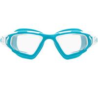 CRESSI Vortex Goggles Lunettes de Natation Innovantes avec des Performances Avancées Unisex-Adult, Aiguemarine_Lentilles Claires, Taille Unique