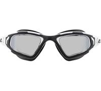 Cressi Vortex Goggles Black/White Mirrored Lens-Lunettes de Natation Innovantes avec des Performances Avancées, Offrant Confort et Polyvalence, Noir/Blanc_Lentilles Miroir, Taille unique, Unisex