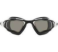 CRESSI Vortex Goggles Lunettes de Natation Innovantes avec des Performances Avancées Unisex-Adult, Noir/Blanc_Lentilles Fumée, Taille Unique