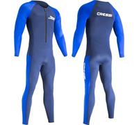CRESSI Wahoo Man Monopiece Wetsuit Blue/Light Blue 2mm XS/1 - Combinaison Monopièce Hommes en Premium Néoprène et Élasthanne (1,5/2 mm), Parfaite pour Activités Aquatiques, Bleu/Bleu Clair, XS/1