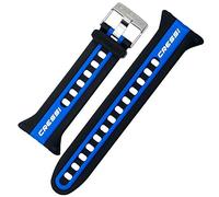 CRESSI Watch Style Computer Band Bracelet de Montre Original pour ordinateu Unisex-Adult, Noir/Bleu/Blanc, Taille Unique