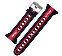Cressi Bracelet de montre néon noir/rouge
