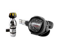 Cressi Xs Compact Ac2 Int Diving Regulator Set Noir,Argenté
