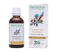 Cresson des fontaines Bio - Teinture-mère Nasturtium officinale 50 ml - Herbiolys