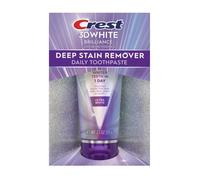 CREST 3D White Dentifrice quotidien 59g - Élimine les taches profondes - Formule avec fluor - Goût menthe intense