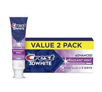 Crest 3D White Radiant Mint Whitening Toothpaste, 3-Pack, 323 Grams, Mint