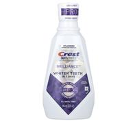Crest, 3D White, Rince-Bouche Anticaries au Fluorure, Brilliance, Sans Alcool, 32 fl oz (946 ml)