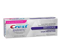 Crest Blanc 3D Brilliance + Protection avancée Stain Vibrant Pepermint 4,1 oz