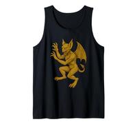 Crest Gargouille Renaissance Fantasy Monstre héraldique médiéval Débardeur