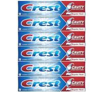 Crest Lot de 6 dentifrices anticarie au fluor - Tubes de dentifrice de 68 g - Soins bucco-dentaires cliniquement prouvés - Protection des caries - Rafraîchit l'haleine, des dents et des gencives