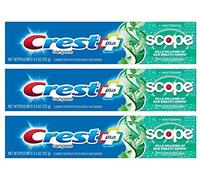 Crest Plus Scope Lot de 3 dentifrice blanchissant Menthe